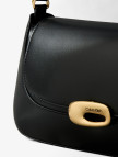 Calvin Klein Hardware Flap Shoulder Kadın Siyah El Çantası Calvin Klein Hardware Flap Shoulder Kadın Siyah El Çantası
