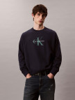 Calvin Klein Terry Monologo Erkek Siyah Sweatshirt Calvin Klein Terry Monologo Erkek Siyah Sweatshirt