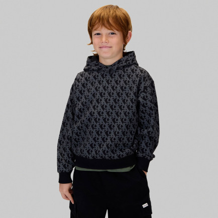 Calvin Klein Logo Çocuk Siyah Sweatshirt Calvin Klein Logo Çocuk Siyah Sweatshirt