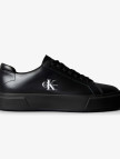 Calvin Klein Basket Cupsole Lace Up  Kadın Siyah Sneaker