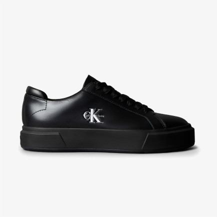 Calvin Klein Basket Cupsole Lace Up  Kadın Siyah Sneaker