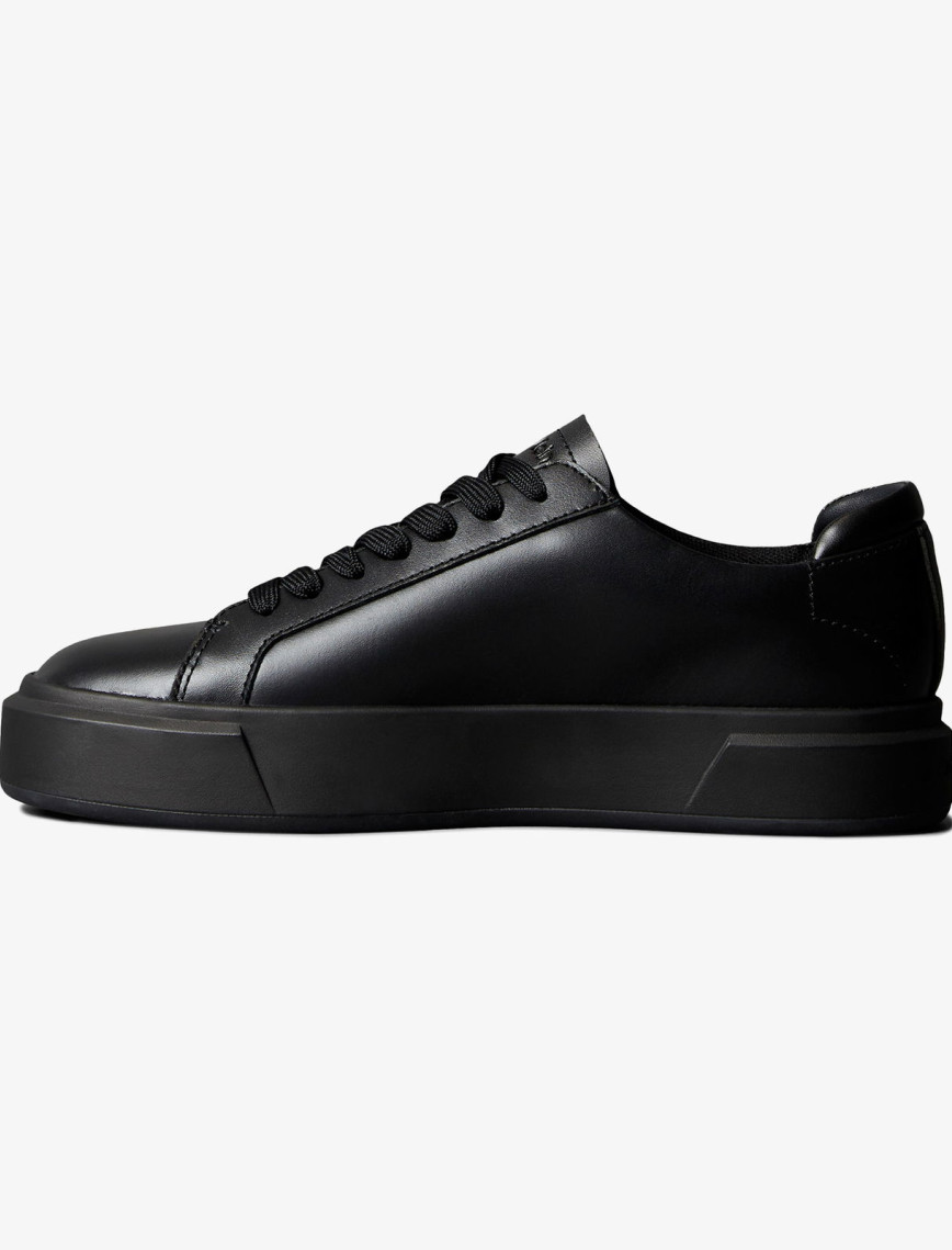 Calvin Klein Basket Cupsole Lace Up  Kadın Siyah Sneaker