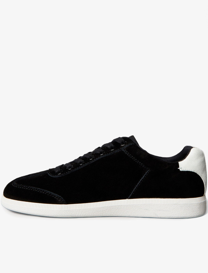Calvin Klein Low Cupsole Lace Up Erkek Siyah Sneaker Calvin Klein Low Cupsole Lace Up Erkek Siyah Sneaker