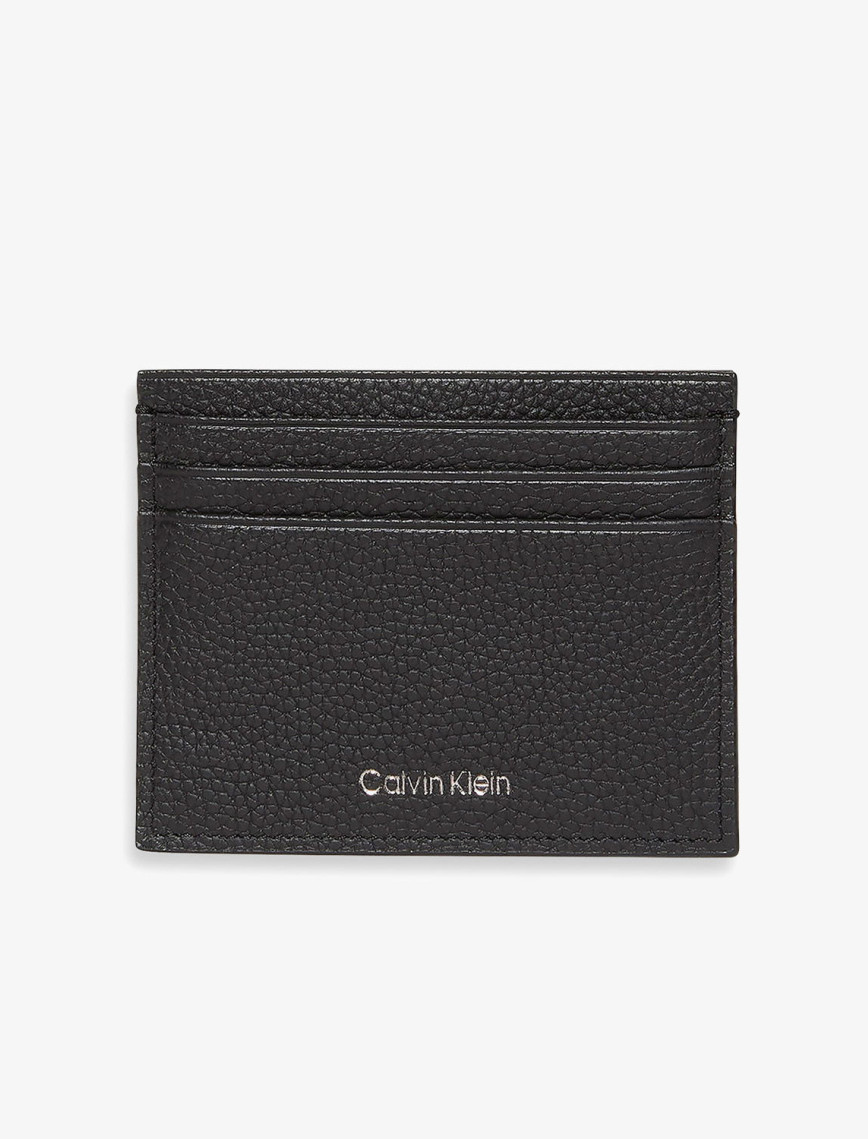Calvin Klein Foil Emboss Erkek Siyah Kartlık Calvin Klein Foil Emboss Erkek Siyah Kartlık