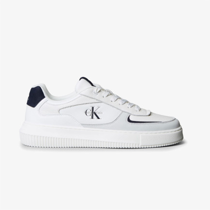 Calvin Klein Chunky Cupsole Low Erkek Beyaz Sneaker Calvin Klein Chunky Cupsole Low Erkek Beyaz Sneaker