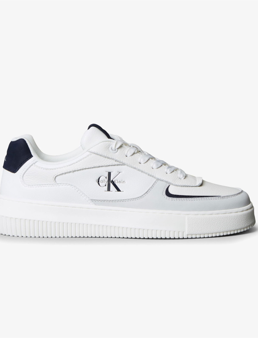 Calvin Klein Chunky Cupsole Low Erkek Beyaz Sneaker Calvin Klein Chunky Cupsole Low Erkek Beyaz Sneaker