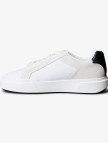 Calvin Klein Chunky Cupsole Lace Up Mix Erkek Beyaz Sneaker Calvin Klein Chunky Cupsole Lace Up Mix Erkek Beyaz Sneaker