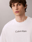 Calvin Klein Standard Logo Crewnk Erkek Beyaz T-Shirt Calvin Klein Standard Logo Crewnk Erkek Beyaz T-Shirt