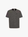 Calvin Klein Striped Ottoman Erkek Siyah T-Shirt Calvin Klein Striped Ottoman Erkek Siyah T-Shirt
