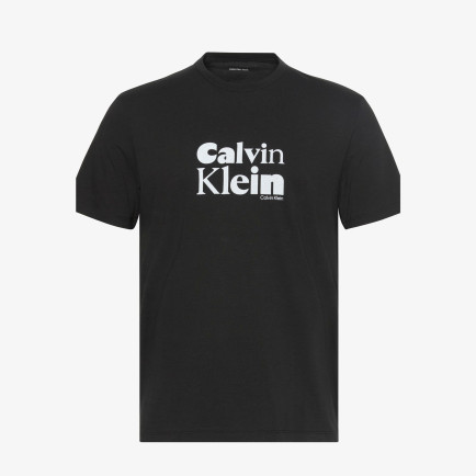 Calvin Klein Klein Bold Grap Erkek Siyah T-Shirt
