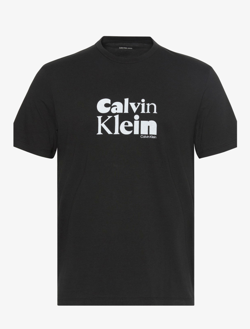 Calvin Klein Klein Bold Grap Erkek Siyah T-Shirt Calvin Klein Klein Bold Grap Erkek Siyah T-Shirt