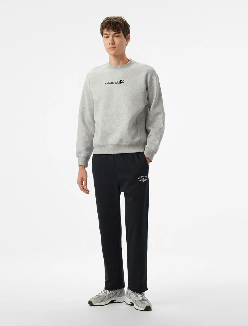 Anta Iconic Erkek Gri Sweatshirt Anta Iconic Erkek Gri Sweatshirt